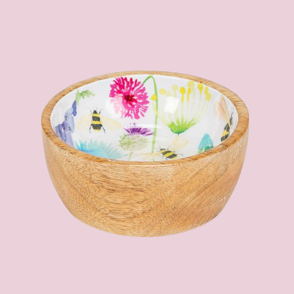 Small Mangowood Bowls image 1