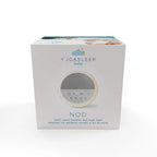 YOGASLEEP baby NOD multi-round machine and night light retail box, shown on a clean white background.