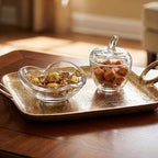 Glass Heart Bowl
